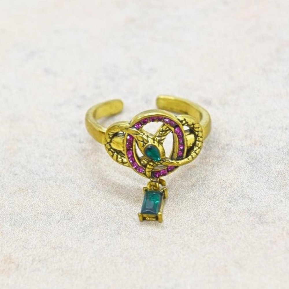 Gypsy Snake Charm Ring